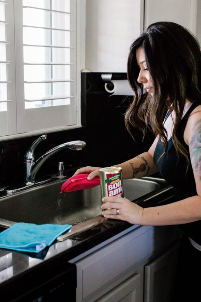 kitchen cleaning